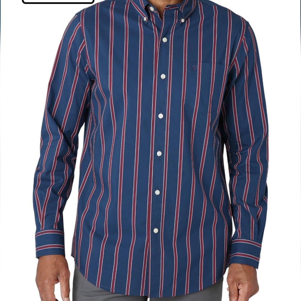 NWT Chaps slim fit button down dress shirt - Picture 1 of 5